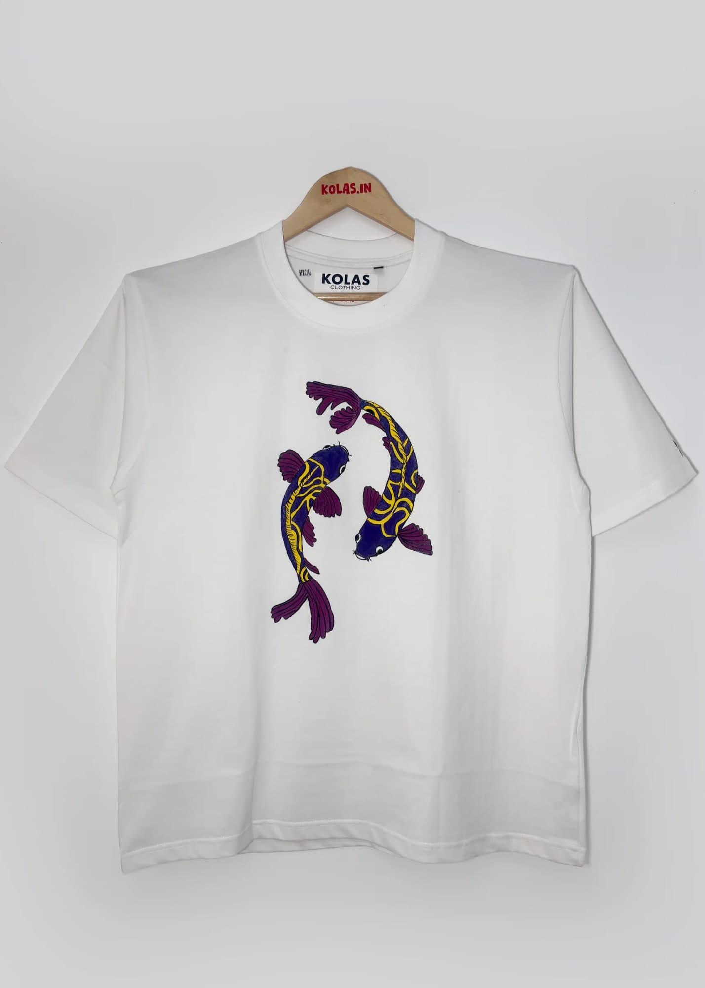 Yin Yang Koi Oversized Tee