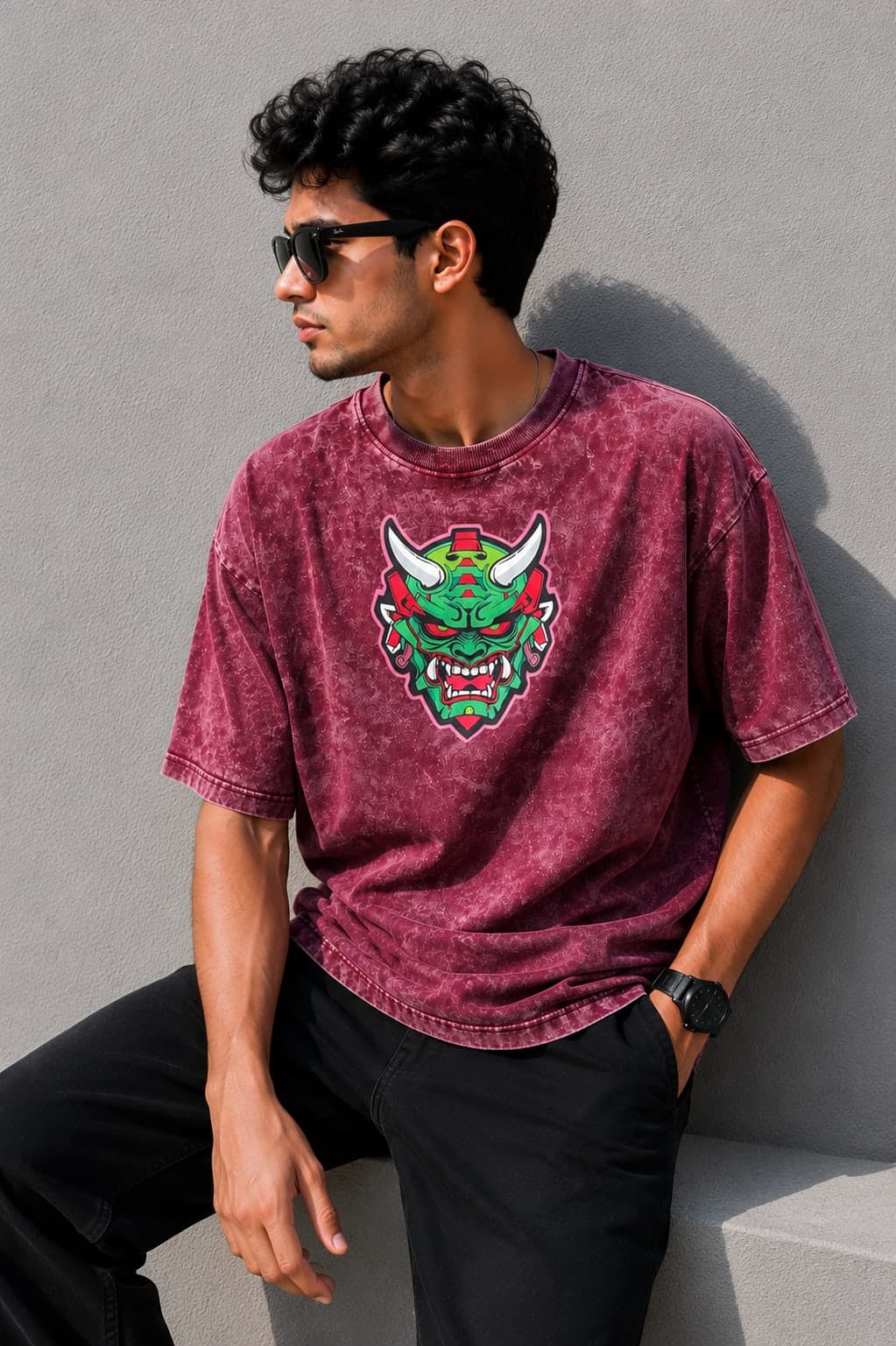 Oni Rage Drop Shoulder Tee