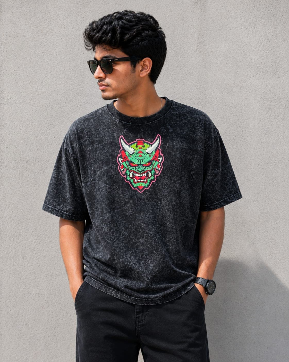 Oni Rage Drop Shoulders Tee